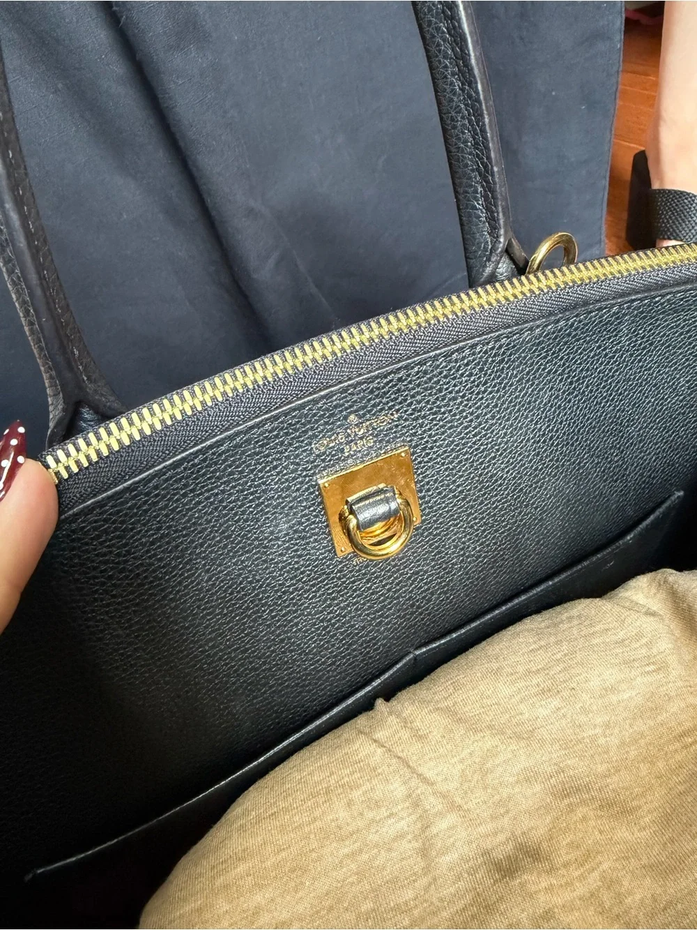 Louis Vuitton City Steamer MM with Gold Hardware and Strap